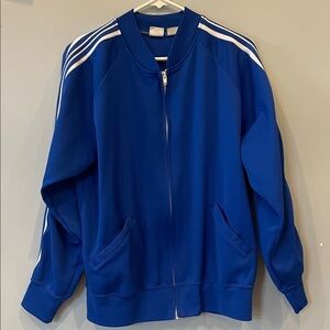 Blue Zip-Up Track Jacket vintage unisex Montgomery ward